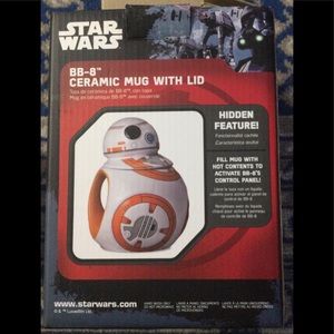 Star Wars BB-8 Ceramic Mug Lidded 18oz BB8 Droid